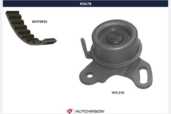 Hutchinson KH 478 - Комплект зубчатого ремня ГРМ autosila-amz.com