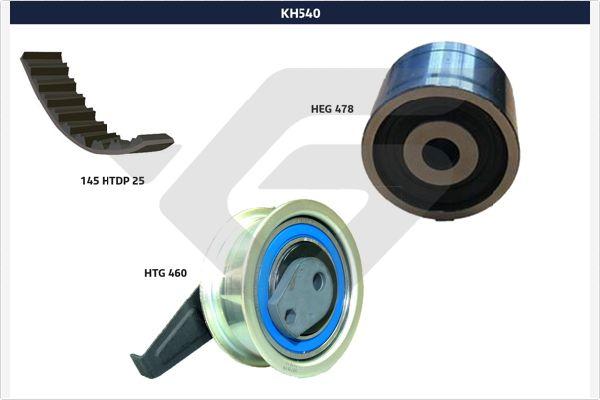 Hutchinson KH 540 - Комплект зубчатого ремня ГРМ autosila-amz.com