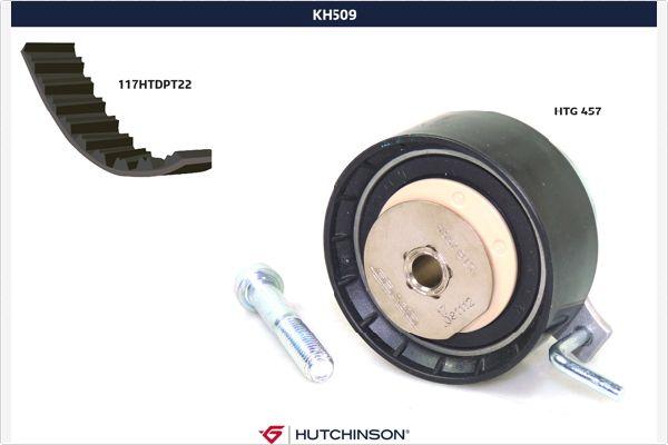 Hutchinson KH 509 - Комплект зубчатого ремня ГРМ autosila-amz.com
