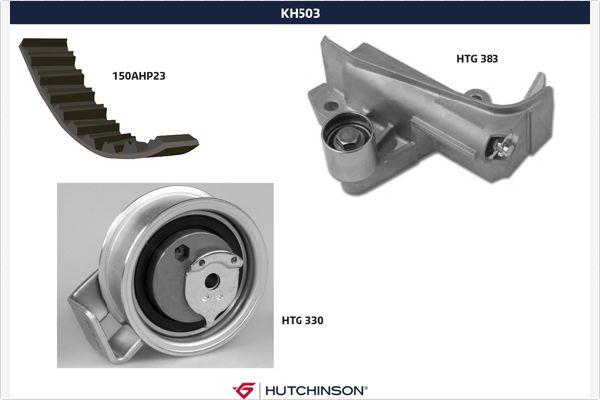 Hutchinson KH 503 - Комплект зубчатого ремня ГРМ autosila-amz.com