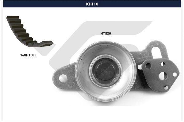 Hutchinson KH 110 - Комплект зубчатого ремня ГРМ autosila-amz.com