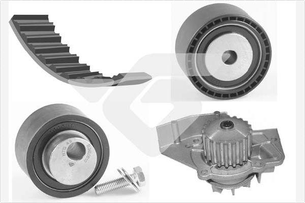 Hutchinson KH 70WP31 - Водяной насос + комплект зубчатого ремня ГРМ autosila-amz.com