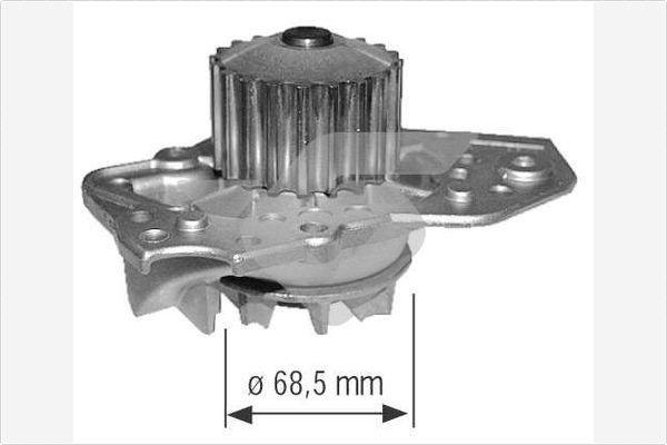 Hutchinson WP0009V - Водяной насос autosila-amz.com