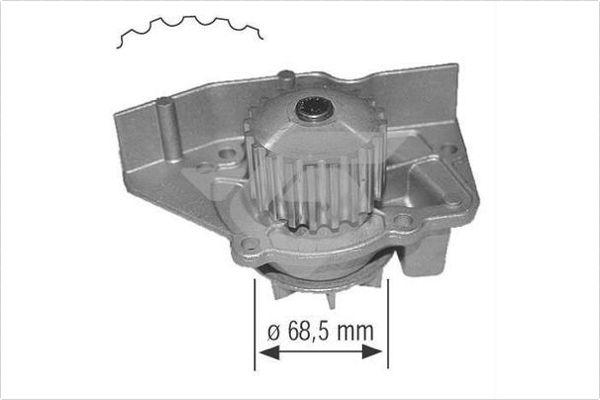 Hutchinson WP0012V - Водяной насос autosila-amz.com