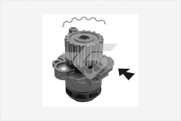 Hutchinson WP0071V - Водяной насос autosila-amz.com