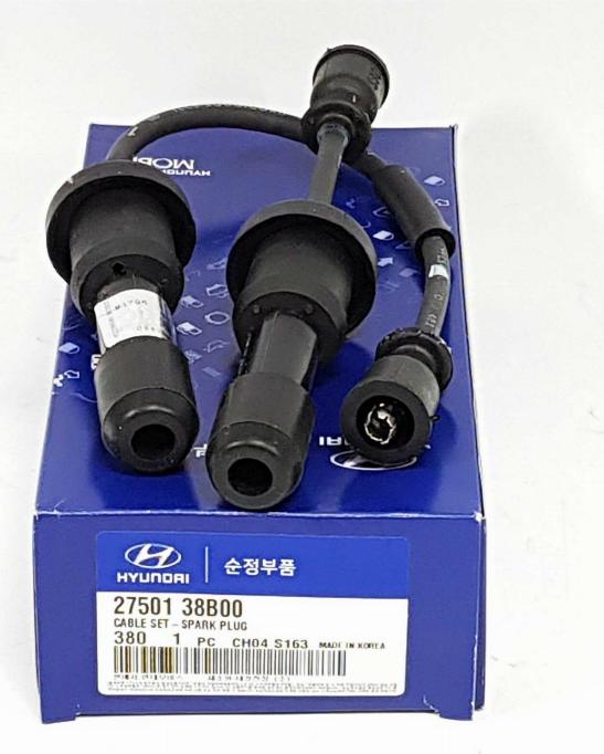 Hyundai 27501-38B00 - Комплект проводов зажигания autosila-amz.com