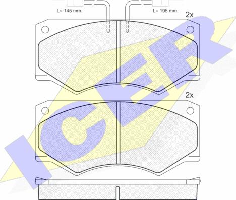 Icer 140563 - Тормозные колодки, дисковые, комплект autosila-amz.com