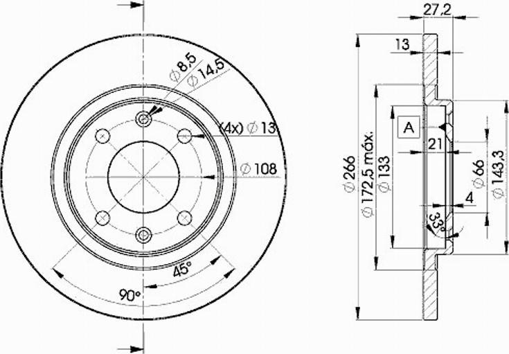 Icer 78BD4692 - Тормозной диск autosila-amz.com