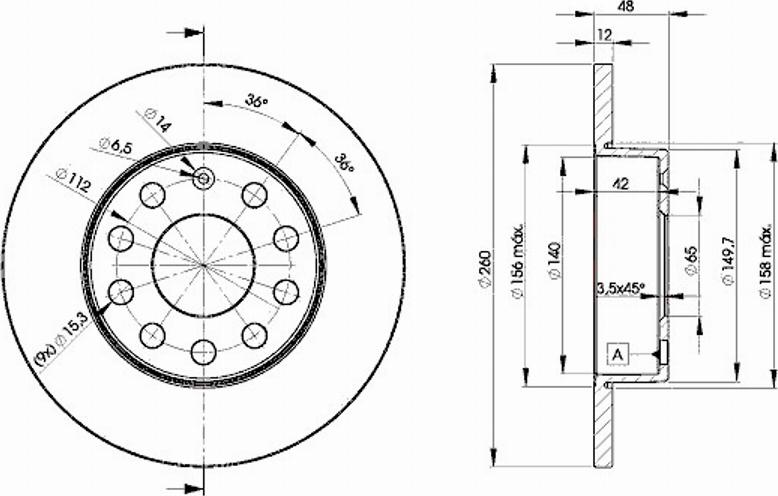 Icer 78BD5310 - Тормозной диск autosila-amz.com