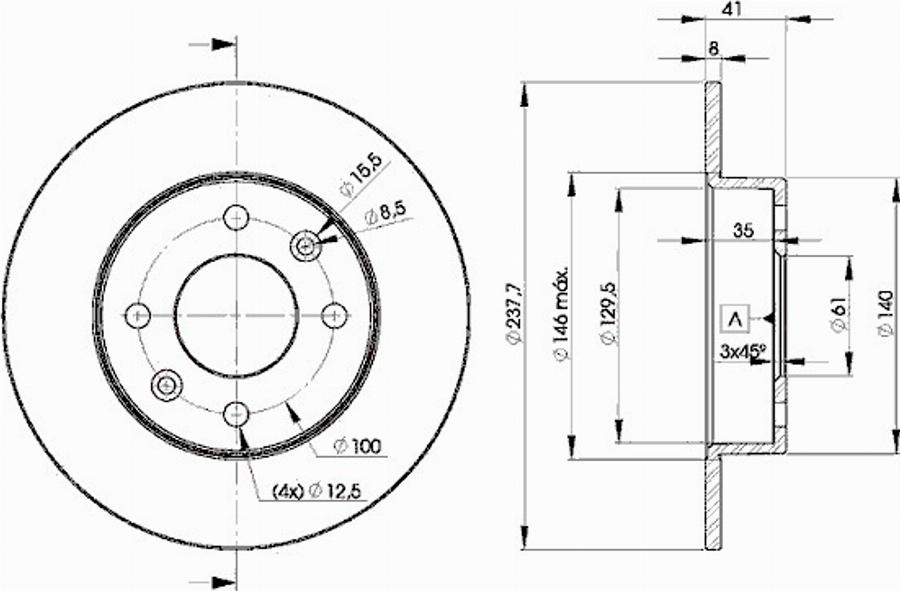 Icer 78BD6947 - Тормозной диск autosila-amz.com