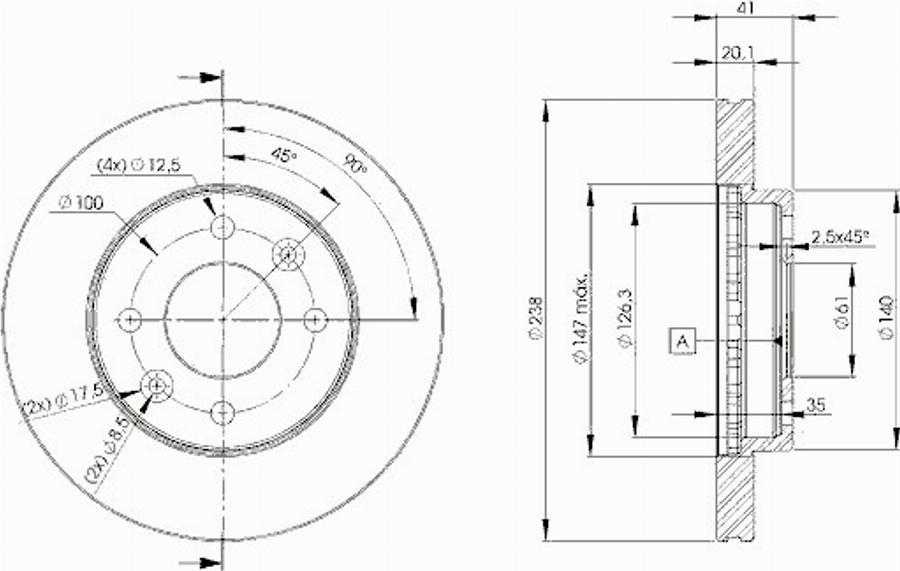 Icer 78BD6572 - Тормозной диск autosila-amz.com