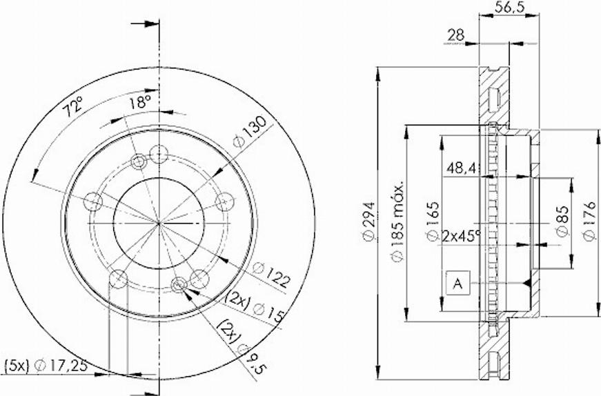 Icer 78BD8674 - Тормозной диск autosila-amz.com