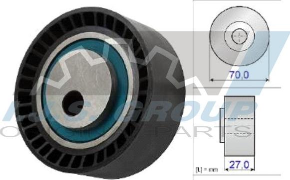 IJS GROUP 93-1145 - Ролик, поликлиновый ремень autosila-amz.com