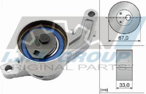 IJS GROUP 93-1867 - Натяжной ролик, зубчатый ремень ГРМ autosila-amz.com