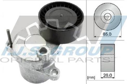 IJS GROUP 93-2481 - Натяжитель, поликлиновый ремень autosila-amz.com