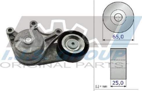 IJS GROUP 93-2473 - Натяжитель, поликлиновый ремень autosila-amz.com