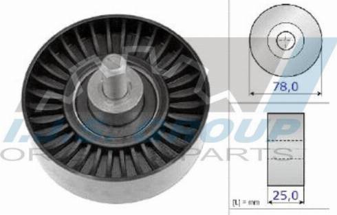 IJS GROUP 93-2161 - Ролик, поликлиновый ремень autosila-amz.com