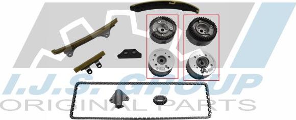 IJS GROUP 40-1313VVT - Комплект цепи привода распредвала autosila-amz.com