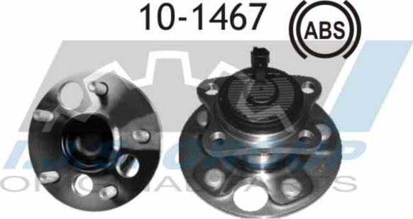 IJS GROUP 10-1467 - Комплект подшипника ступицы колеса autosila-amz.com