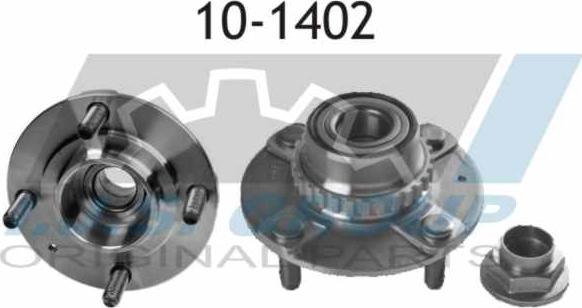 IJS GROUP 10-1402 - Комплект подшипника ступицы колеса autosila-amz.com