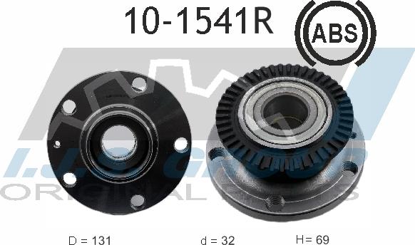 IJS GROUP 10-1541R - Подшипник ступицы колеса autosila-amz.com