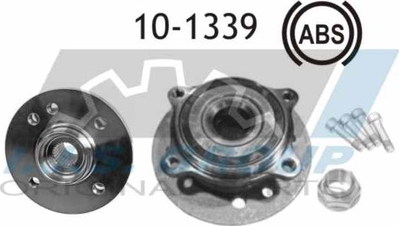 IJS GROUP 10-1339 - Комплект подшипника ступицы колеса autosila-amz.com