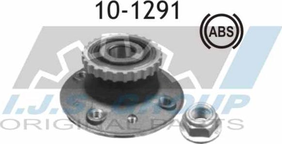 IJS GROUP 10-1291 - Комплект подшипника ступицы колеса autosila-amz.com