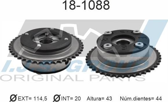 IJS GROUP 18-1088 - Шестерня, распределительный вал autosila-amz.com