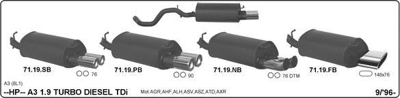 Imasaf 504000013 - Система глушителя для спортивного автомобиля autosila-amz.com