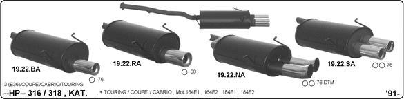 Imasaf 511000040 - Система глушителя для спортивного автомобиля autosila-amz.com