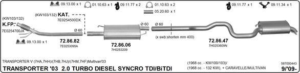 Imasaf 587000443 - Система выпуска ОГ autosila-amz.com