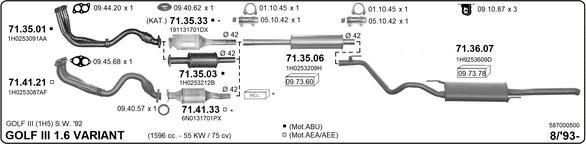 Imasaf 587000500 - Система выпуска ОГ autosila-amz.com