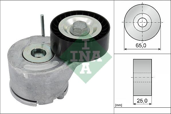 INA 534 0455 10 - Натяжитель, поликлиновый ремень autosila-amz.com