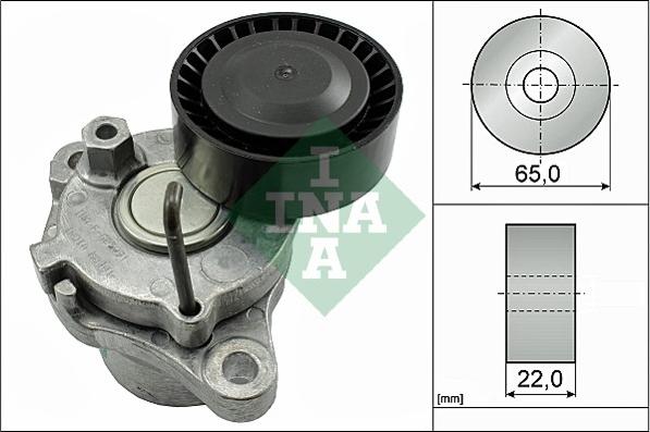 INA 534 0550 10 - Натяжитель, поликлиновый ремень autosila-amz.com