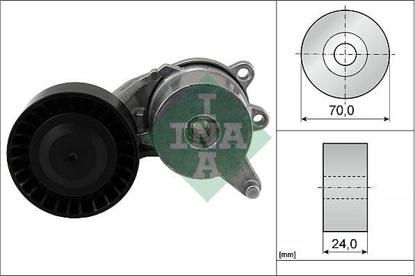 INA 534 0553 10 - Натяжитель, поликлиновый ремень autosila-amz.com