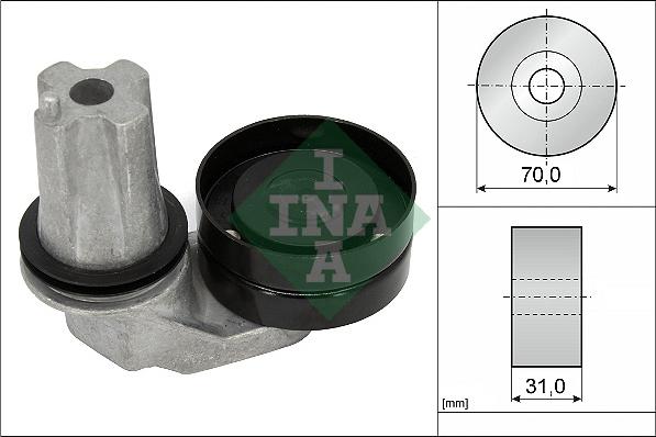 INA 534 0694 10 - Натяжитель, поликлиновый ремень autosila-amz.com