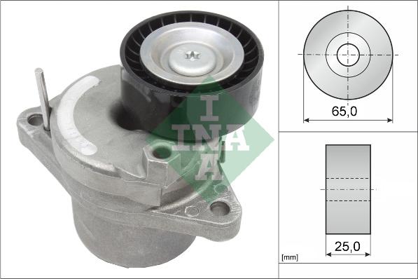 INA 534 0658 10 - Натяжитель, поликлиновый ремень autosila-amz.com