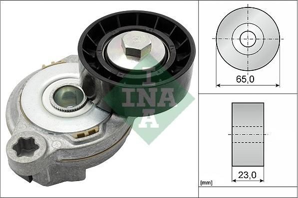 INA 534 0605 10 - Натяжитель, поликлиновый ремень autosila-amz.com