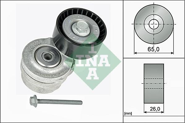 INA 534 0101 20 - Натяжитель, поликлиновый ремень autosila-amz.com