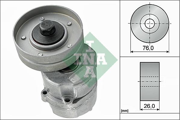 INA 534 0135 30 - Натяжитель, поликлиновый ремень autosila-amz.com