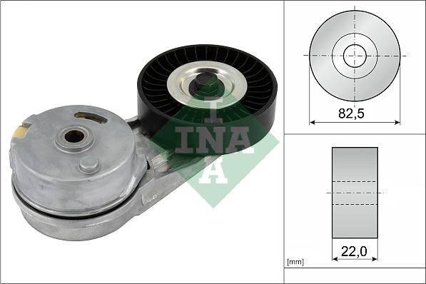 INA 534 0124 30 - Натяжитель, поликлиновый ремень autosila-amz.com