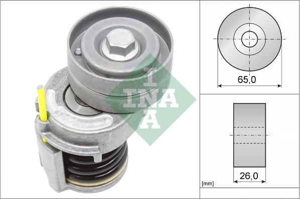 INA 534 0346 10 - Натяжитель, поликлиновый ремень autosila-amz.com