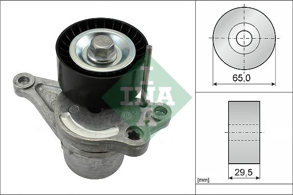 INA 534 0281 10 - Натяжитель, поликлиновый ремень autosila-amz.com