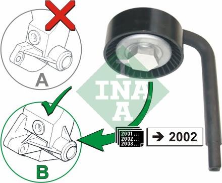 INA 531 0790 10 - Ролик, поликлиновый ремень autosila-amz.com