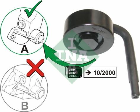 INA 531 0789 10 - Ролик, поликлиновый ремень autosila-amz.com