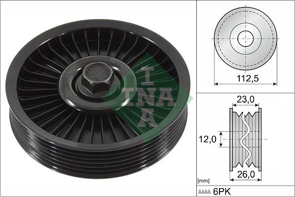 INA 532 0594 10 - Ролик, поликлиновый ремень autosila-amz.com