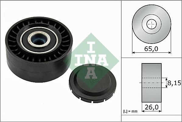 INA 532 0564 10 - Ролик, поликлиновый ремень autosila-amz.com