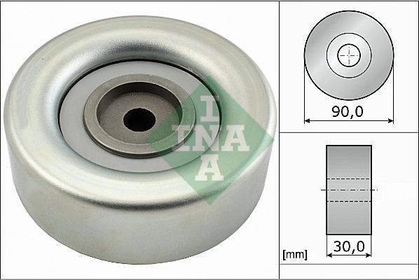 INA 532 0693 10 - Ролик, поликлиновый ремень autosila-amz.com