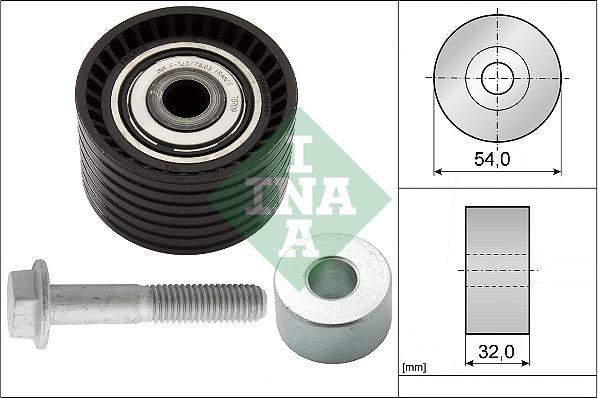 INA 532 0654 10 - Направляющий ролик, зубчатый ремень ГРМ autosila-amz.com