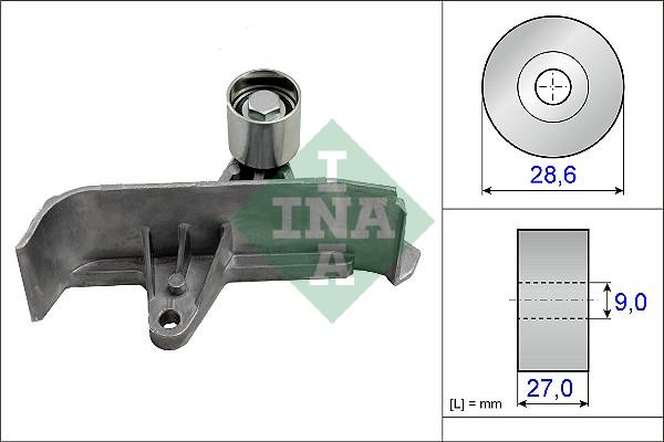 INA 532 0601 10 - Направляющий ролик, зубчатый ремень ГРМ autosila-amz.com
